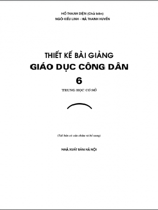 Thiết kế bài giảng giáo dục công dân 6